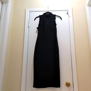 Shoshanna Black Midi Dress